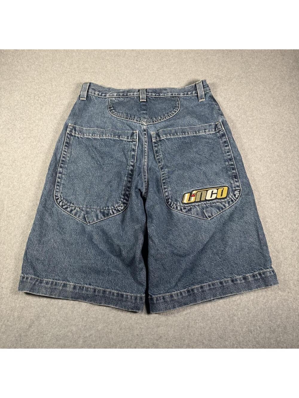90s JNCO jorts with embroidered back hit